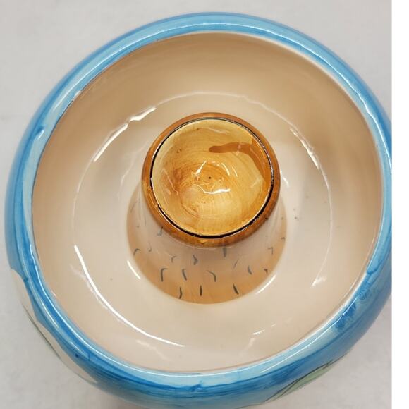 Palm Tree Volcano Drinking Bowl - Picture 7 of 11